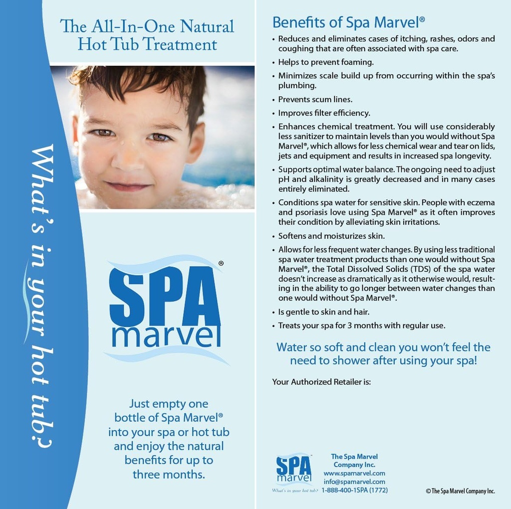 Spa Marvel Filter Cleaner