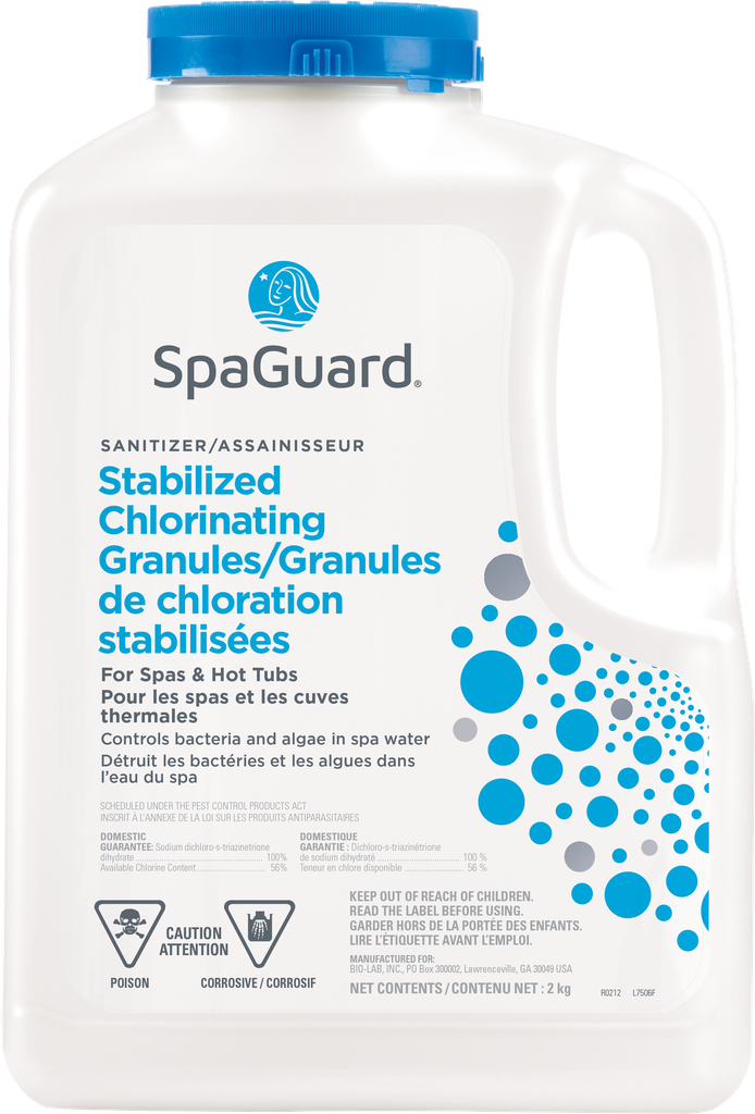 SpaGuard Stabilized Chlorine Granules 2kg