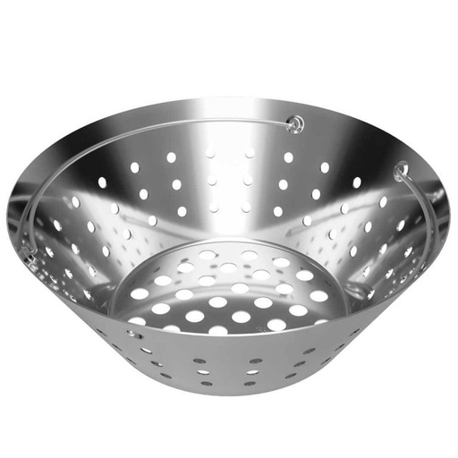 [122650] Big Green Egg Stainless Steel Fire Bowl - MX