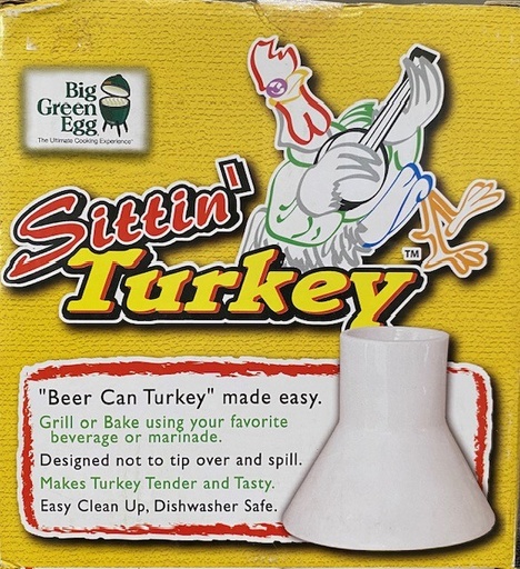 [301017] Big Green Egg Vertical Turkey Roaster - Heritage Collection